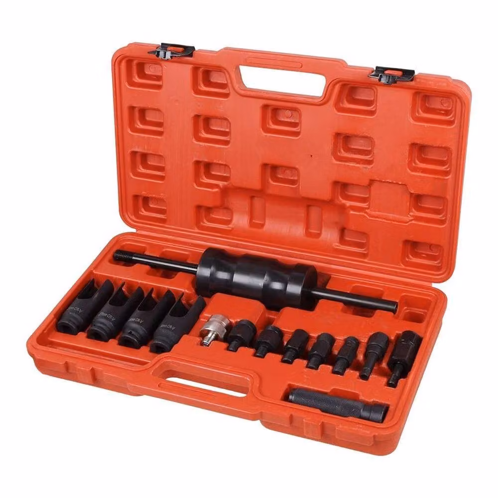 FLAVORA 14-Piece Diesel Injector Slide Hammer Puller Set in Black – 5