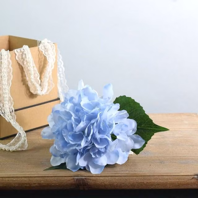 Kingsbury Gifts Single Arundel Blue Hydrangea Stem