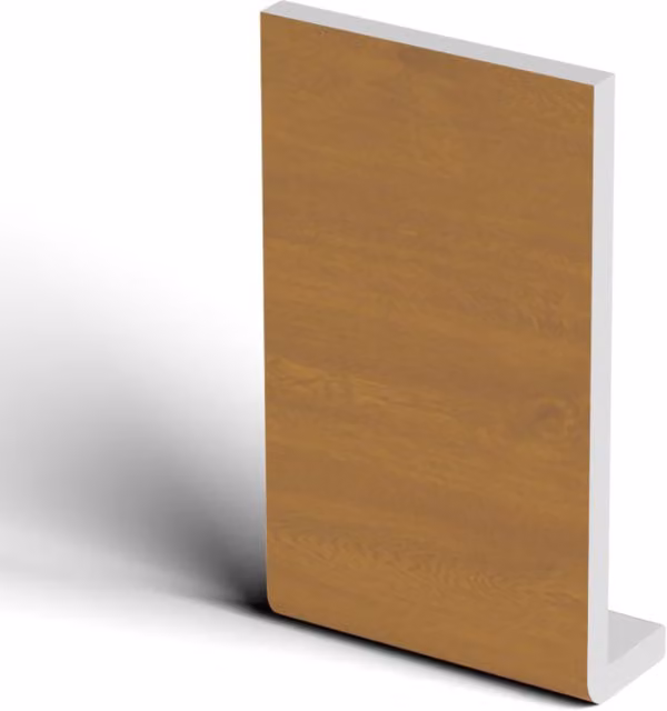Freefoam Golden Oak Fascia Capping Board, Pack of 2, W/D/H: 17.5 cm x 10 mm x 5 mtr