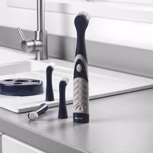 Beldray Deep Clean Electric Turbo Brush Scrubber in Blue – 5