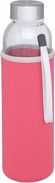 Bullet Bodhi Pink Glass Sports Bottle, 500ml