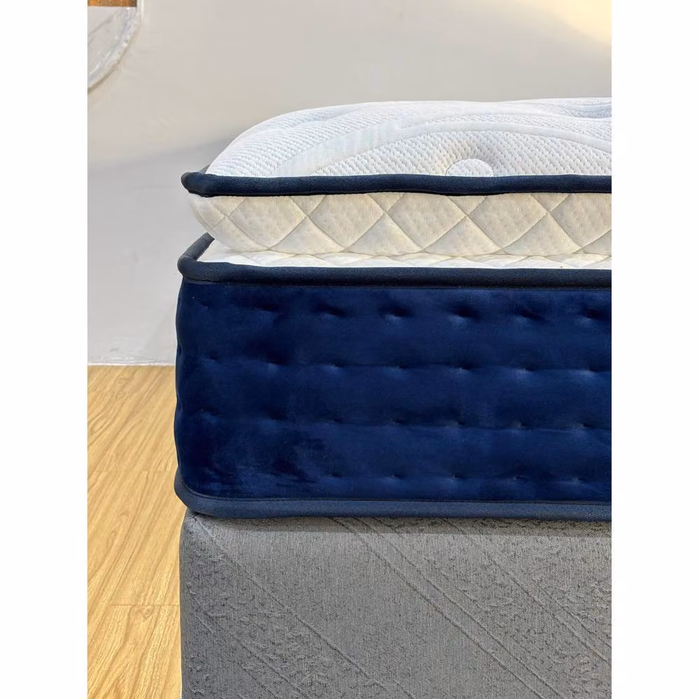 KDMD Artesa Cloud Soft Pillow-Top Hybrid Double Mattress in White, W/D/H: 140 x 200 x 35 cm – 4