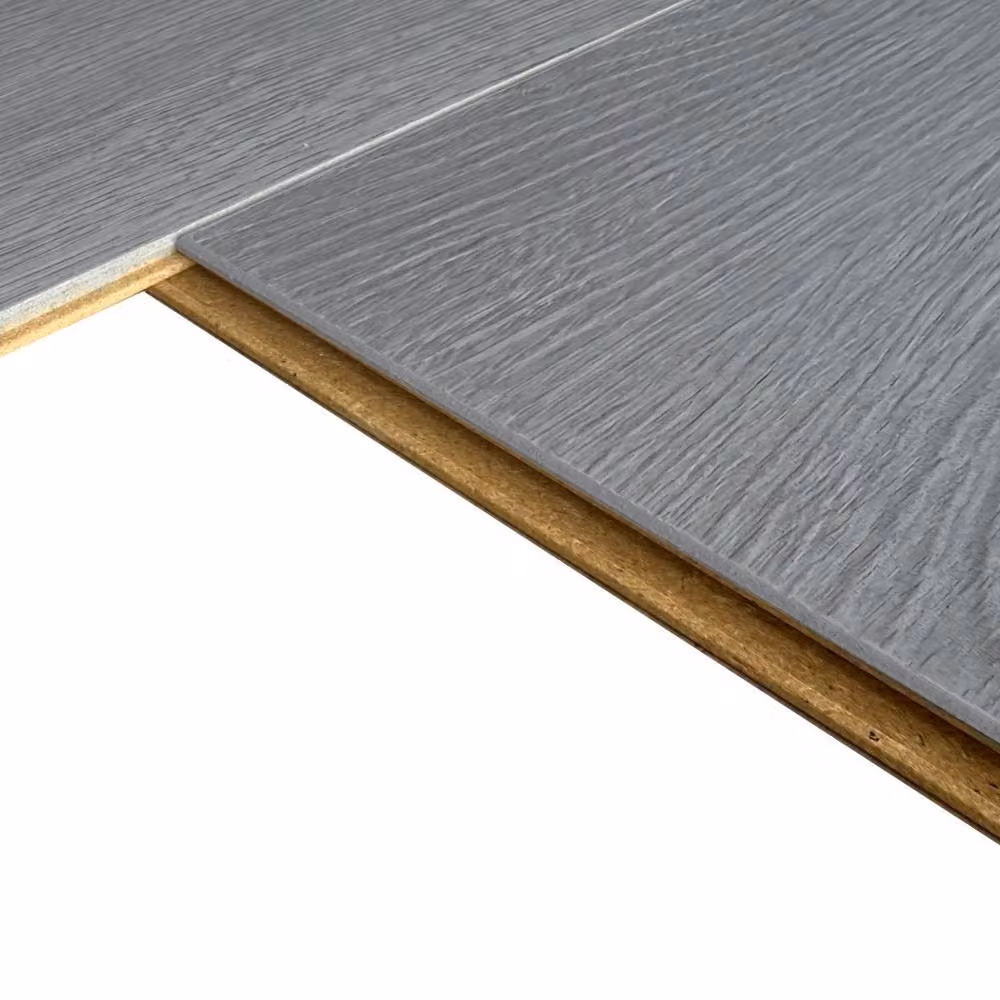 AGT Grey Wood Effect Click Laminate Flooring Plank – 3