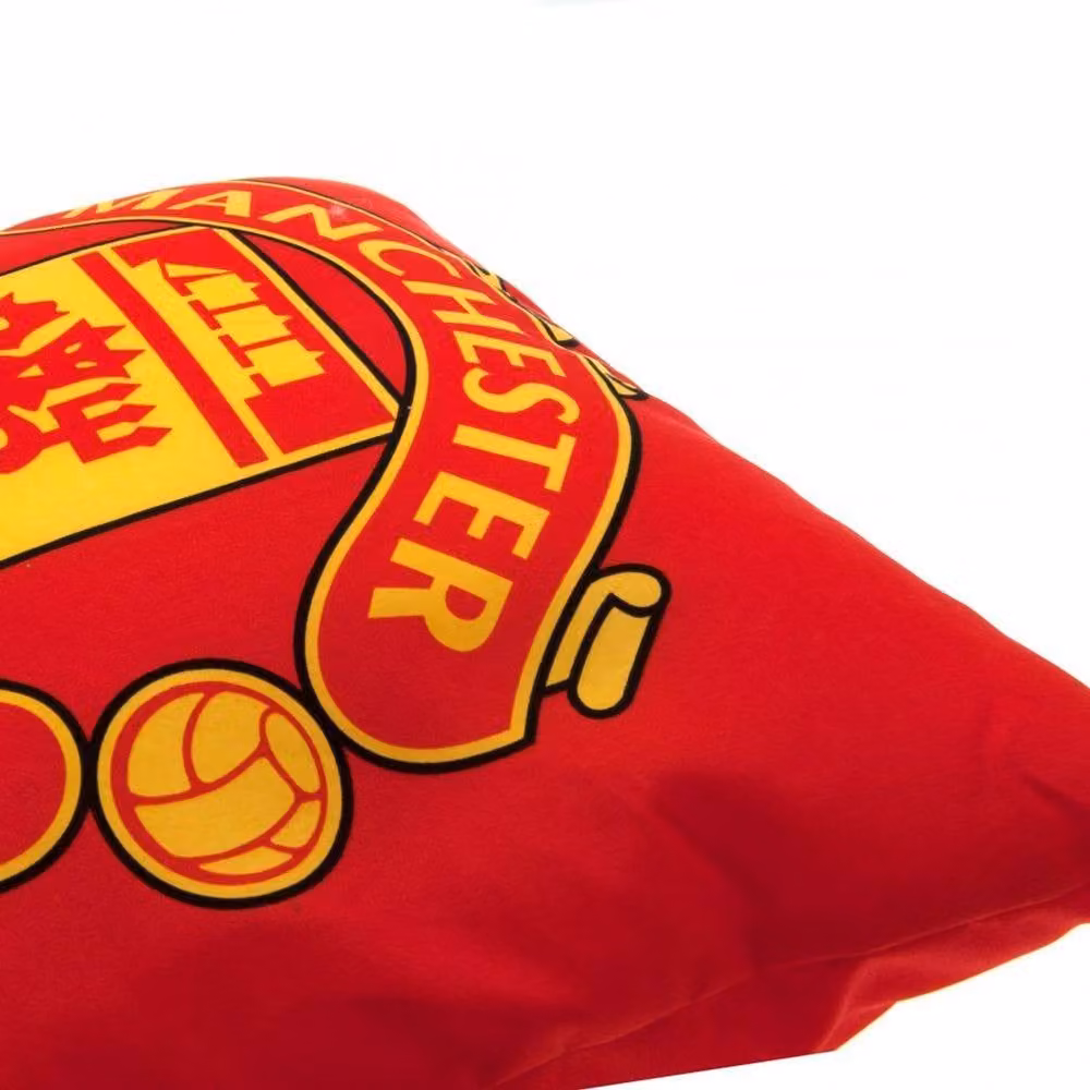 Manchester United FC Square Graphic Cushion in Red, W/D/H: 40 x 40 x 40 cm – 2