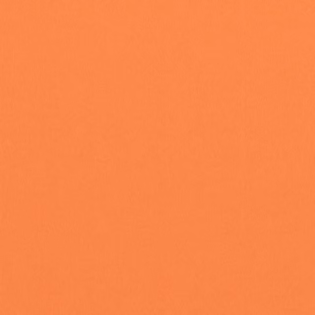 Berkfield Home Modern Balcony Screen in Orange Oxford Fabric with Aluminium Frame, W/H: 600 x 120 cm