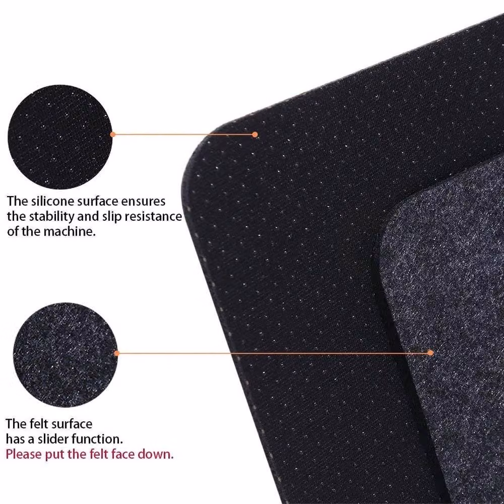 SPETLEK Non-slip Heat Resistant Silicone Air Fryer Mat in Grey, W: 100 cm, D: 15 cm – 6