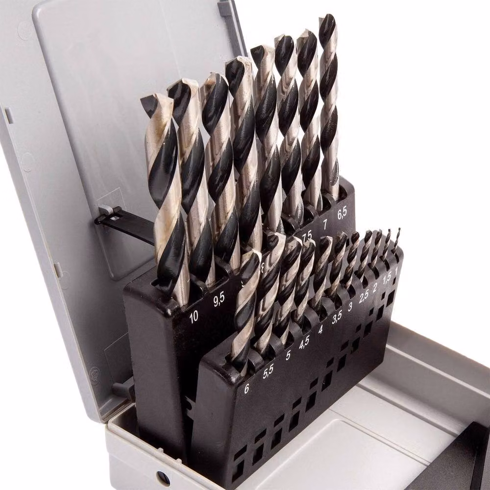 Bosch Twist HSS Drill Bit Set, 19 Pack, Silver – 2