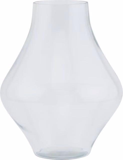 KDMK Artisan Bouquet Glass Vase in Transparent Yellow