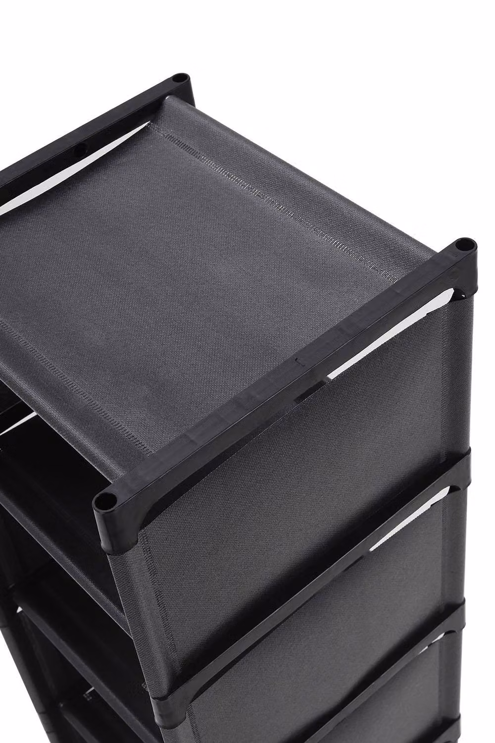 Living and Home 8-Tier Metal Shoe Storage Rack in Black – 6