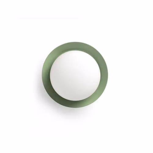 Netlighting May LED Green Flush Wall and Ceiling Lamp IP44 – 1