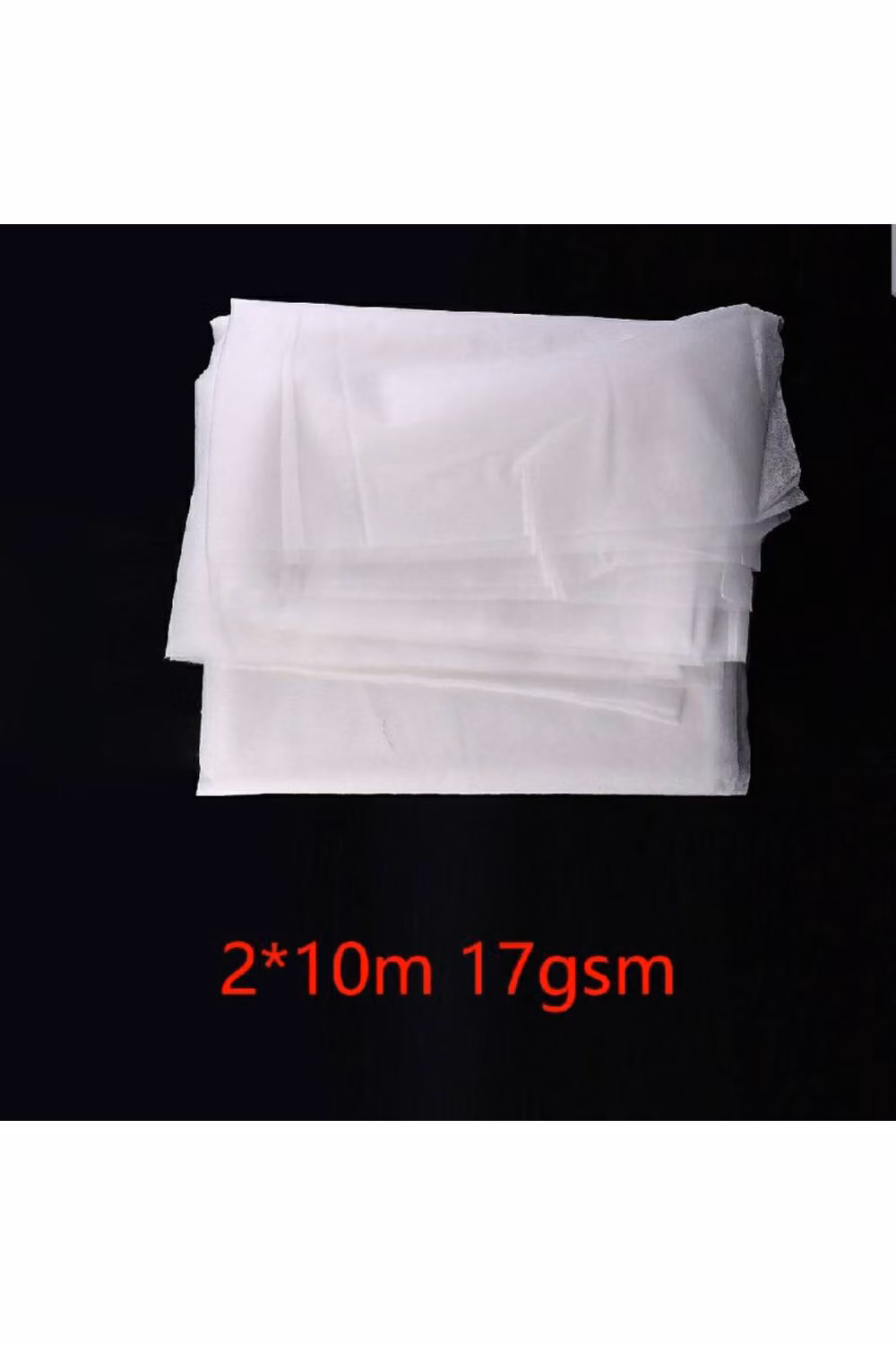 KDMD White Garden Frost Wind Fleece 17gsm Winter Plant Cover, W: 2 m, L: 10 m – 2
