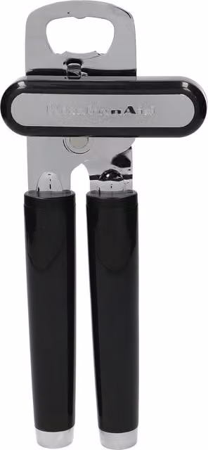 KitchenAid Stainless Steel Multi Opener with Ergonomic Grip in Black