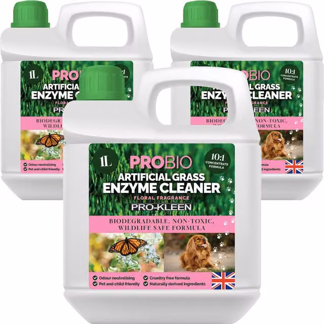 Pro-Kleen ProBio Probiotic Based Artificial Grass Cleaner, Floral, 3kg