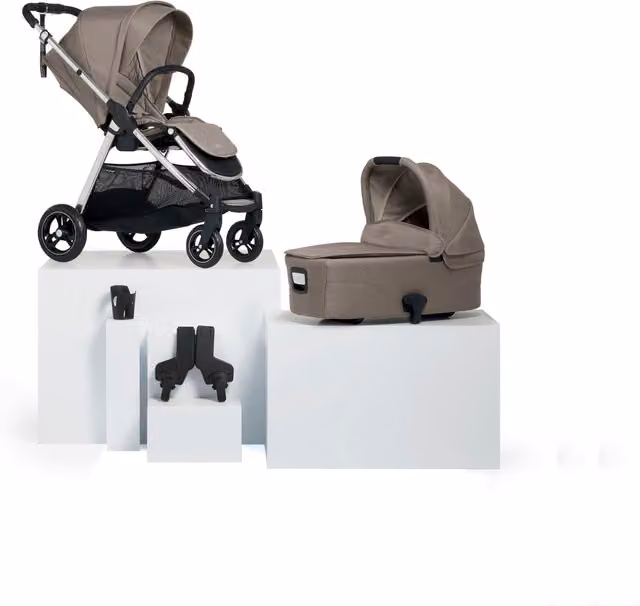 Mamas & Papas Flip XT Pushchair Bundle (4 Pieces) in Beige/Stone