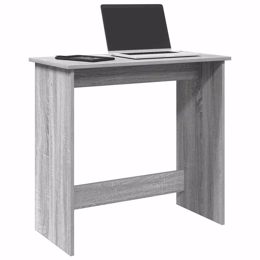 Berkfield Home Writing Desk in Grey Sonoma, W/D/H: 80 x 40 x 75 cm – 2