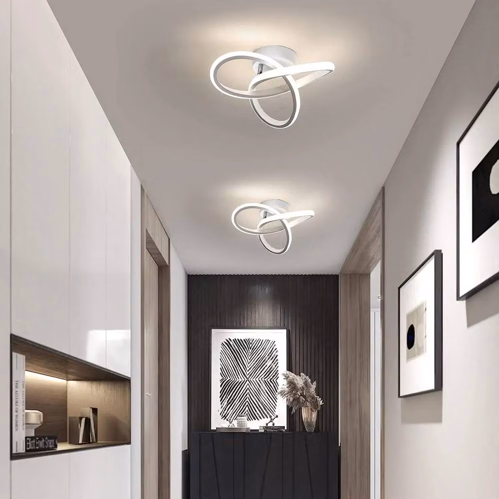 Pheashine Modern White Clover LED Ceiling Light, 22W, 4500K Neutral White, Diameter: 25 cm – 3