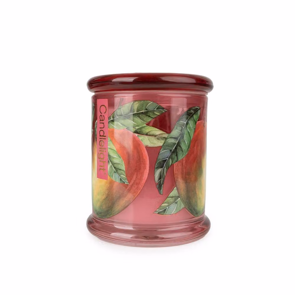 Madison & Mayfair Mango & Honey Large Lidded Jar Candle in Red – 2