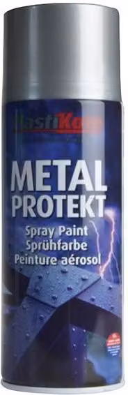 Plastikote Metal Protekt Quick Drying Opaque Silver Spray Paint 400 ml – 1
