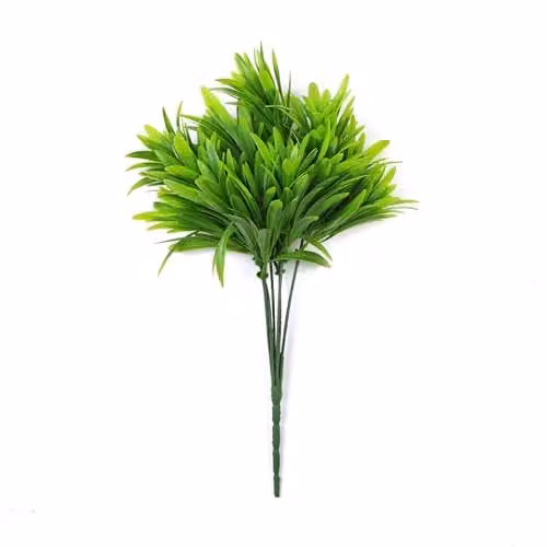 Leaf UK Green Artificial Fire Resistant Mini Stem Foliage, Height: 30 cm
