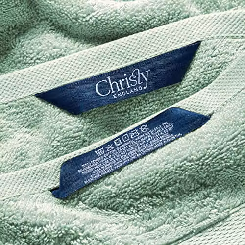 Christy Refresh 100% Cotton Bath Towels, Set of 2, Green – 2