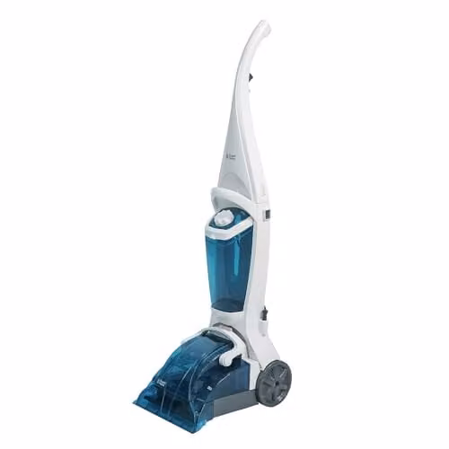 Russell Hobbs RHCC5001 Lightweight 600w Carpet Washer and Cleaner in White and Aqua – 1