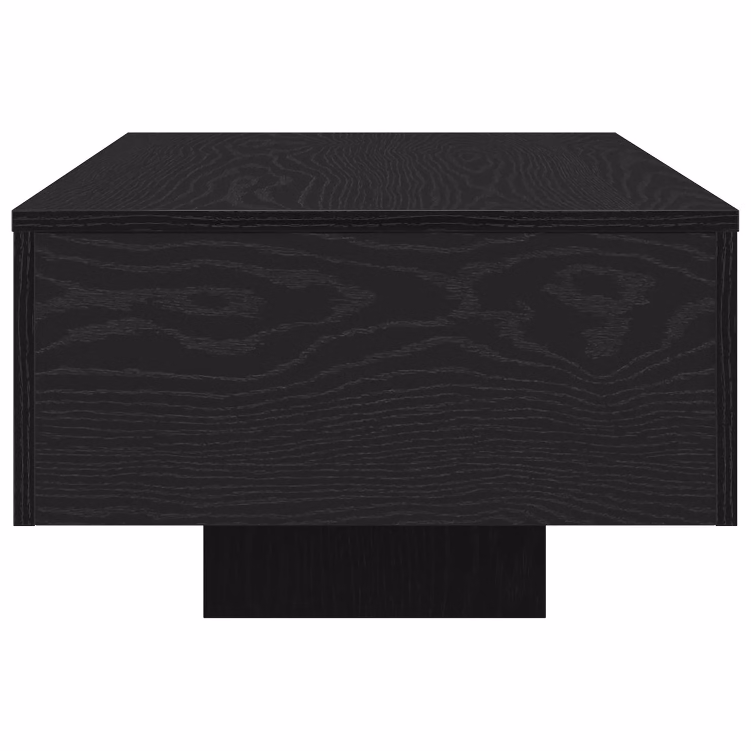 Berkfield Home Modern Black Oak Coffee Table, W/D/H: 100 x 30 x 36.5 cm – 3