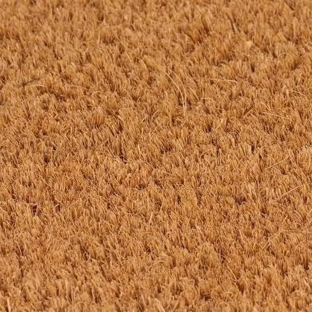 Berkfield Home Brown Tufted Coir Door Mat, W: 80 cm, D: 50 cm – 1