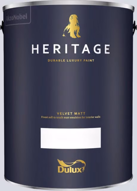 Dulux Trade Heritage Matt Dispersion Paint in Light French Grey, 5 l