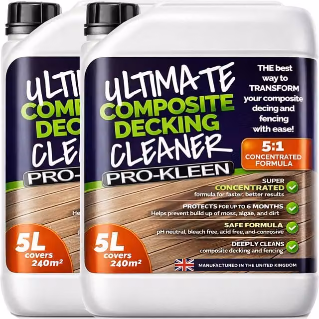 Pro-Kleen Ultimate Composite Decking Cleaner, 10l, Transparent