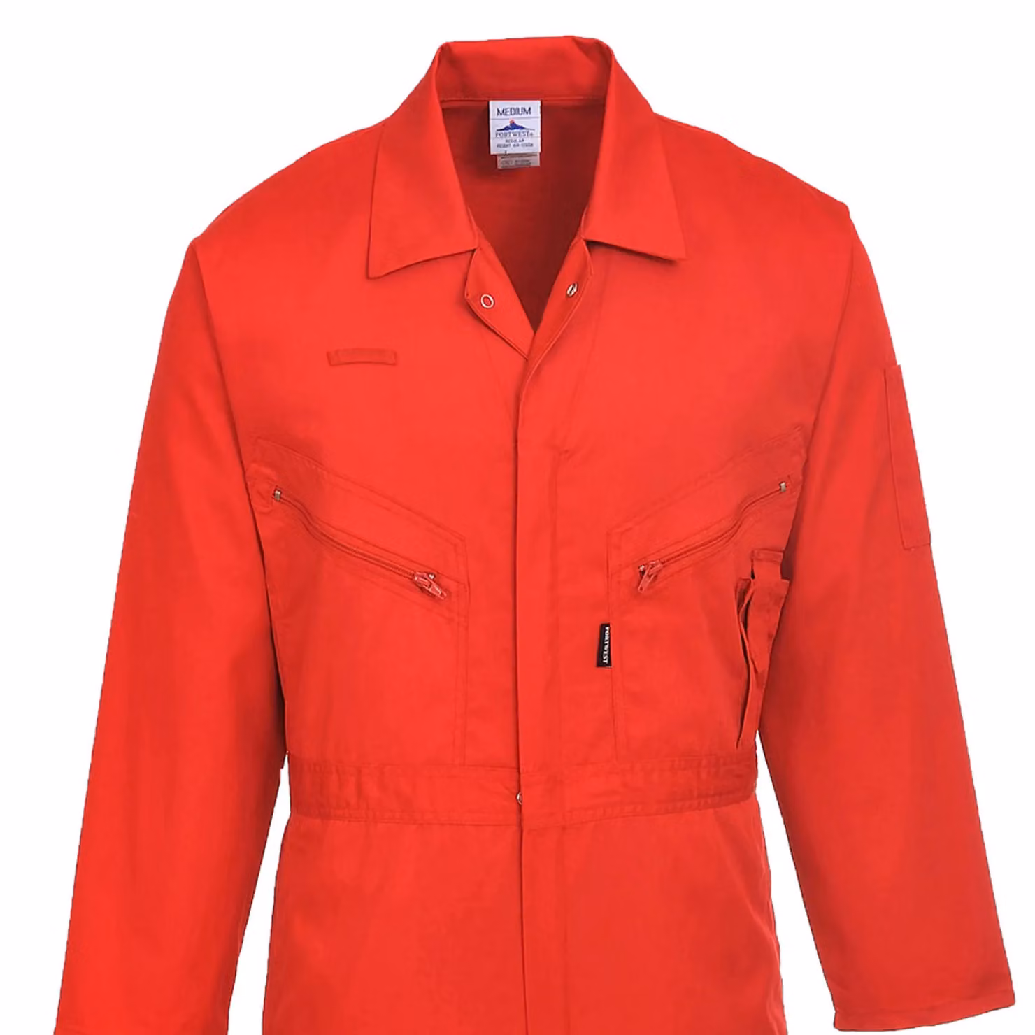 Portwest Men's Liverpool-zip Workwear Coverall Pack of 2, Red, Size: Medium – 2