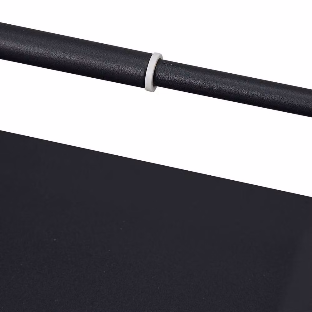 FORGEVIO Expandable Metal Under Shelf Storage Basket, Black, W: 45-63 cm, D: 22 cm, H: 19 cm – 4