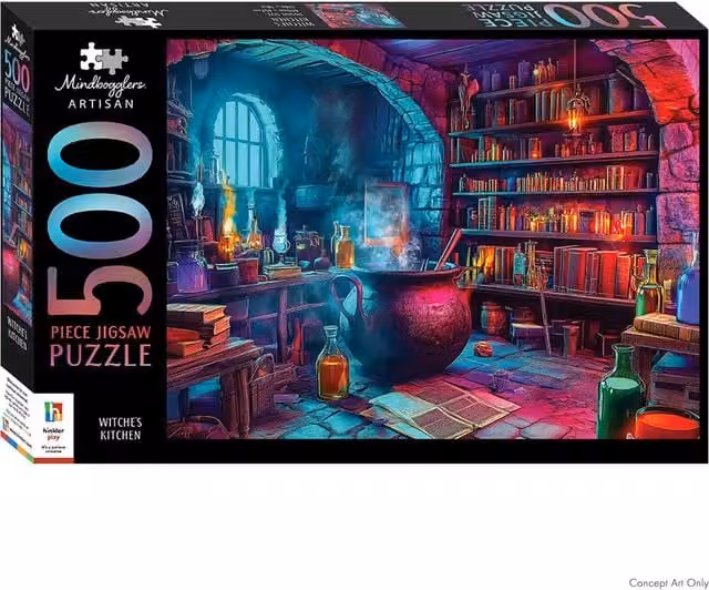 Mindbogglers Witches Kitchen Fantasy Jigsaw Puzzle, Multicolour