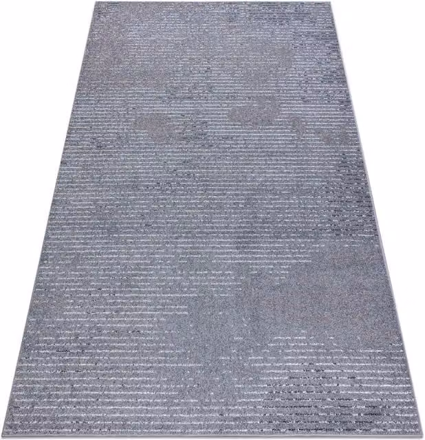 RugsX Heos Grey Modern Rectangular Rug W: 160 cm, L: 220 cm