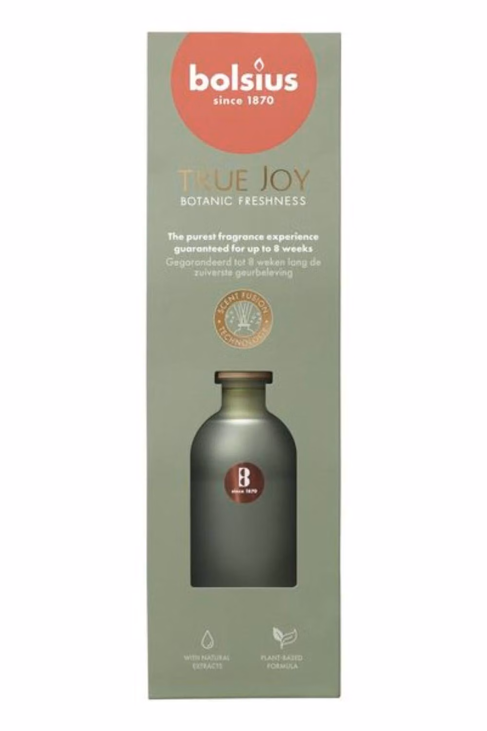Bolsius Truejoy Botanic Freshness Diffuser, 80ml, Green – 2