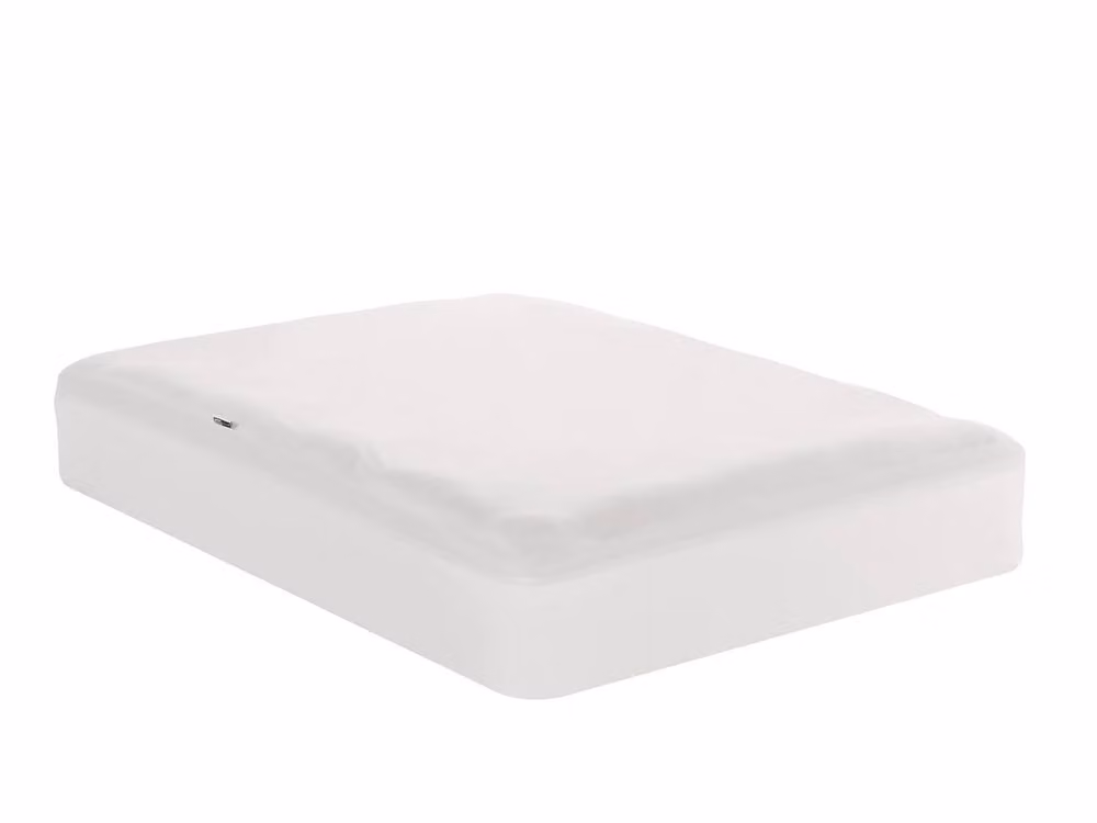 Arthur Waterproof Cotton Mattress Protector, White, W/D/H: 90 x 200 x 35 cm – 2