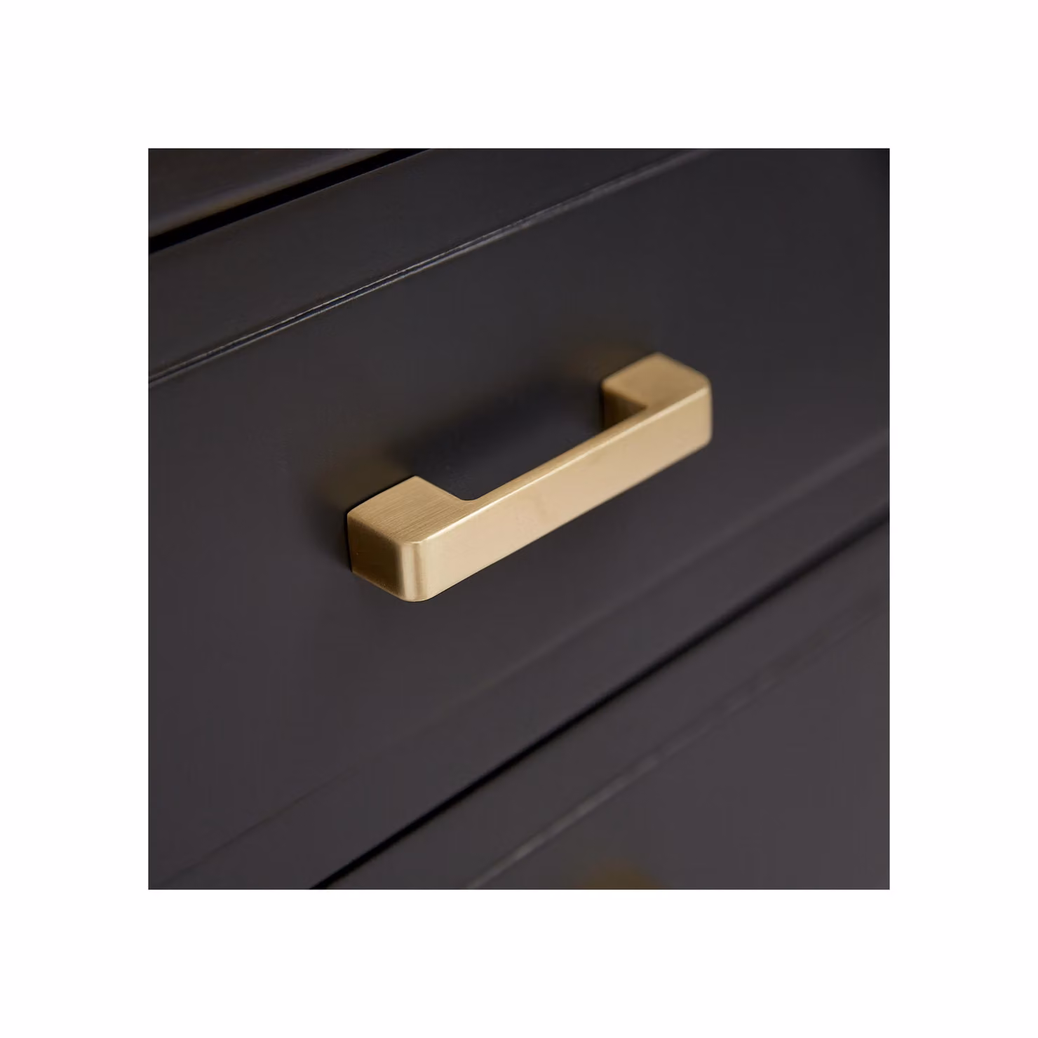 Cabinet Bits Palazzi 2 Drawer Bedside Table in Matt Dark Grey – 3