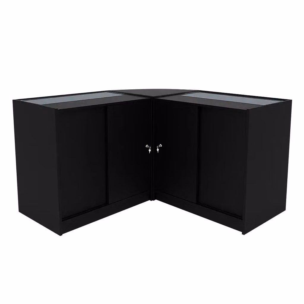 Monstershop Adonis LED Shop Counter Set B900, C900 & CM60 in Black – 2