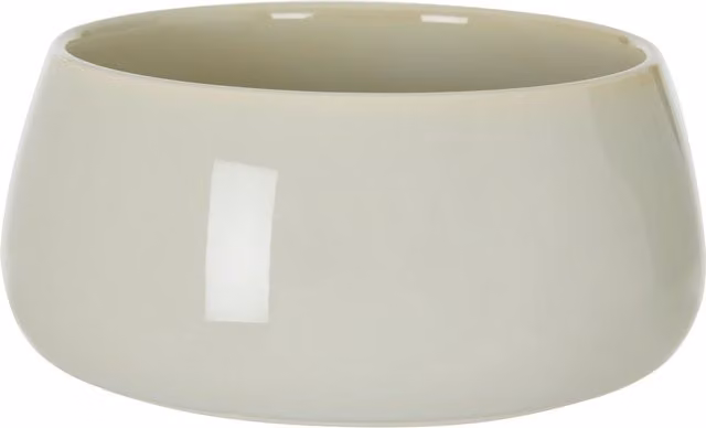 Orsina White Glazed Porcelain Salad and Mixing Bowl