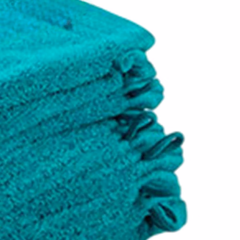 ARTG Excellent Deluxe Fluffy Cotton Wash Glove in Dark Blue and Turquoise