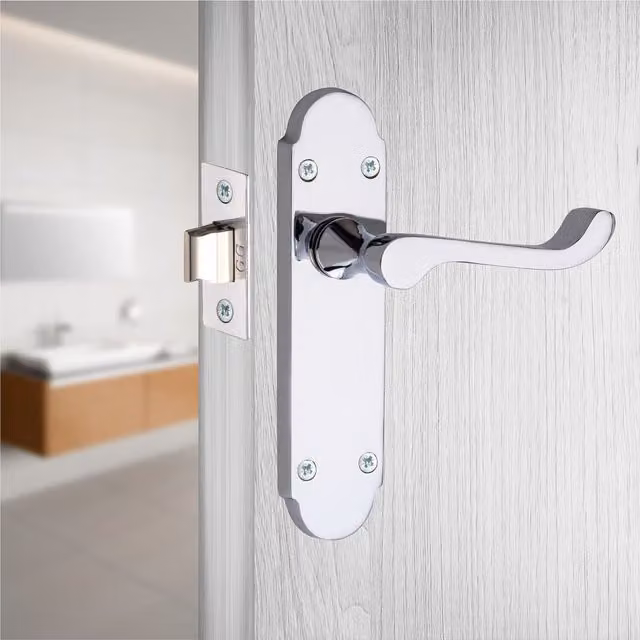 Golden Grace Chrome Door Handle