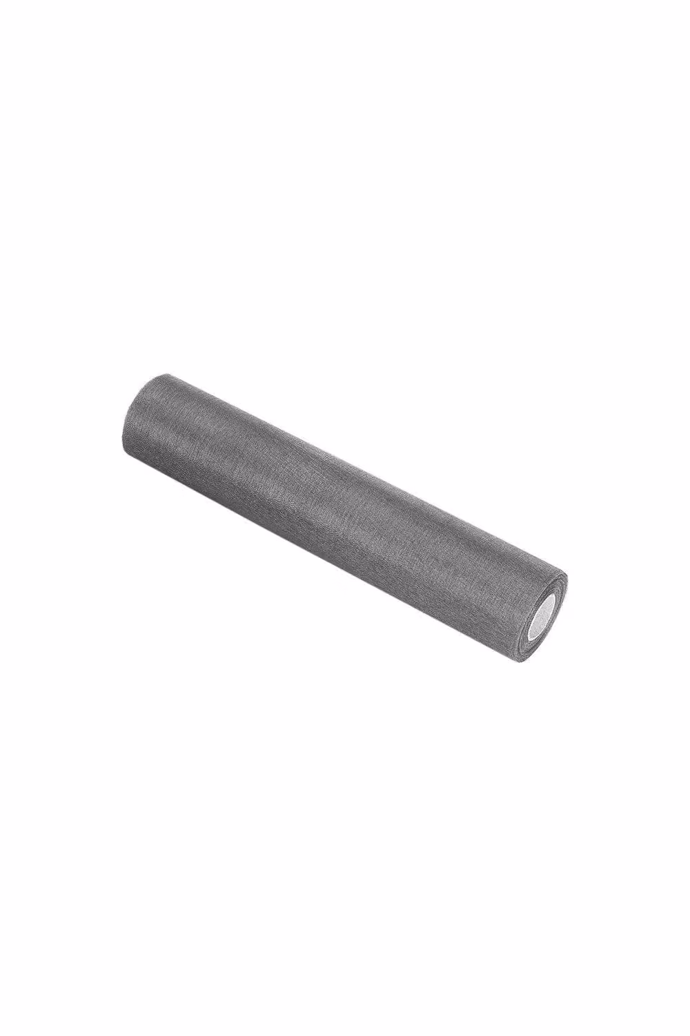 Neel Blue Organza Sheer Glitter Fabric Roll with Metallic Silver, W/H: 29 cm x 25 m