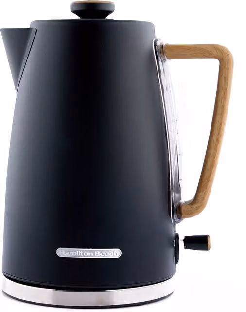 Hamilton Beach Scandi 1.7L Kettle in Matte Black