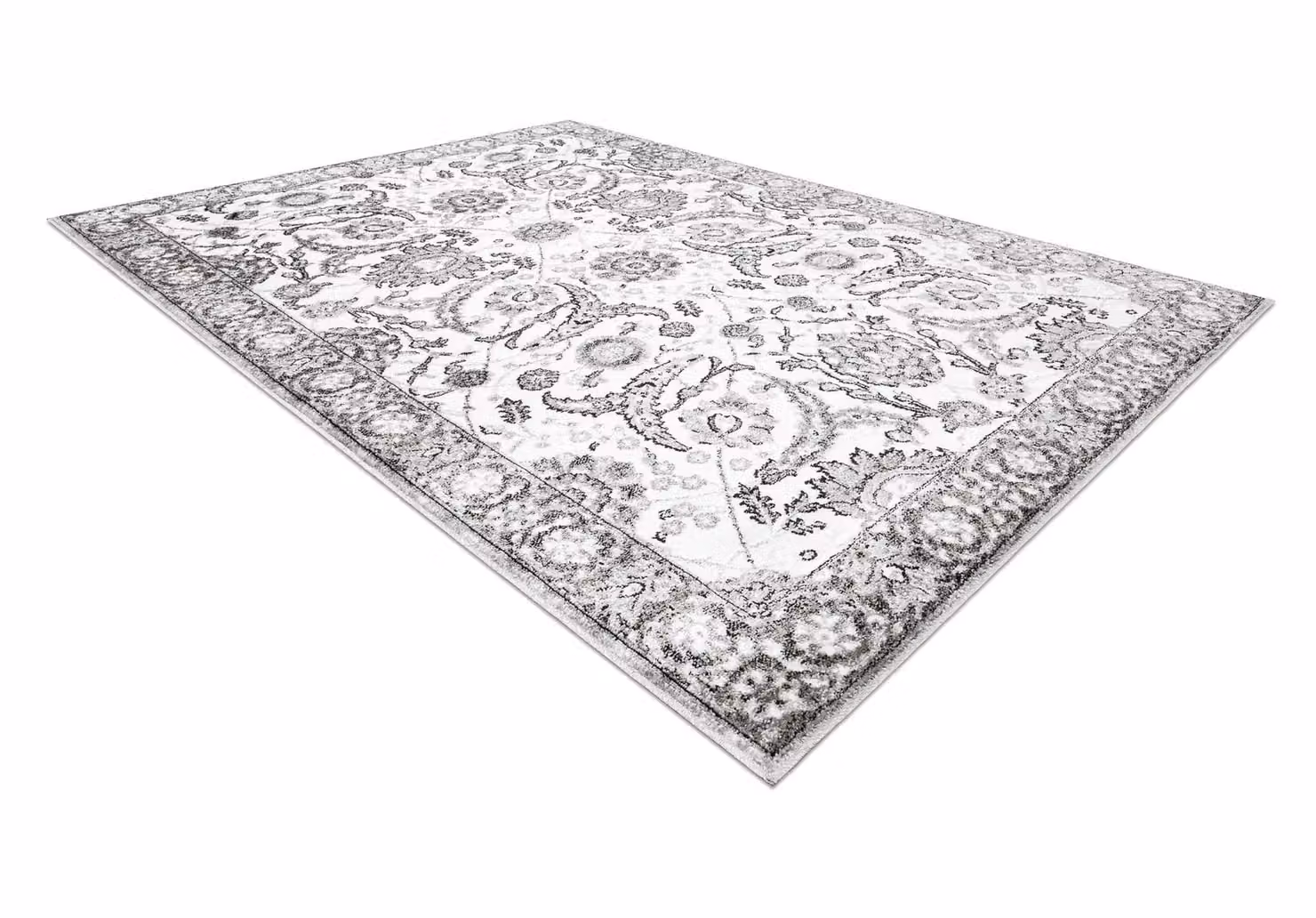 RugsX Mateo Abstract Grey Rectangular Rug W: 120 cm, L: 170 cm – 2