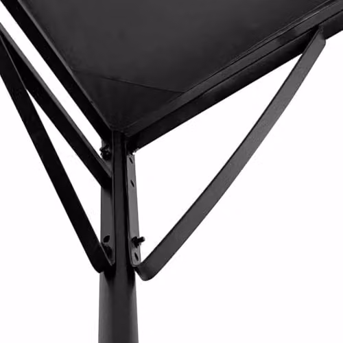 vidaXL Canopy Garden Gazebo Party Tent in Anthracite with Steel Frame and 180 g/m² Polyester Fabric, W: 4 m, D: 3 m – 3
