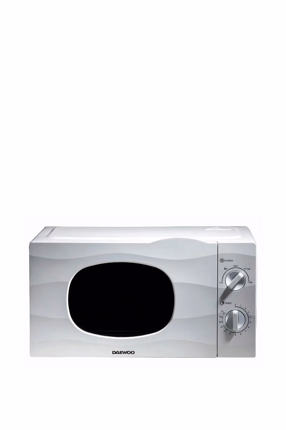 Daewoo KOR6L77 Solo Microwave, 20 Litre, 700W, White – 2