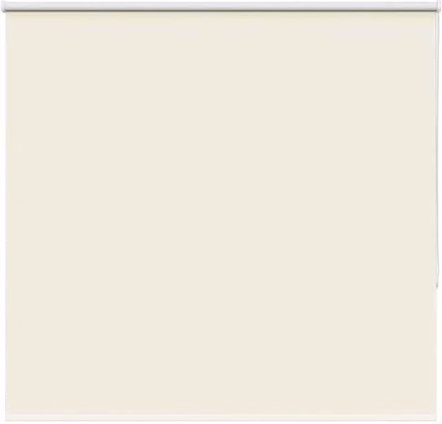Berkfield Home Blackout Roller Blind in White Polyester, W: 165 cm, H: 150 cm