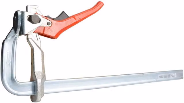 Bessey Gh Lever Clamp in Red and Multicolour Steel