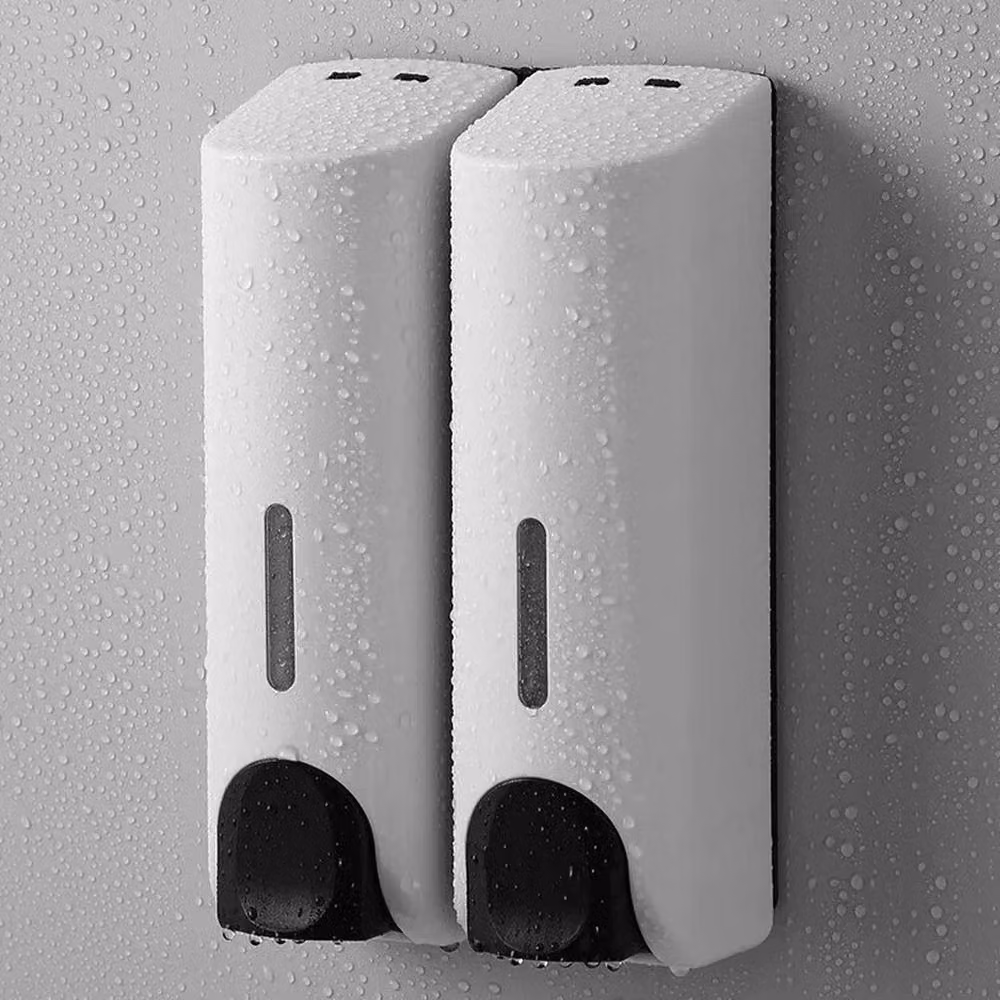SPETLEK Wall Mounted Refillable Liquid Soap Dispenser with Pump, White – 2