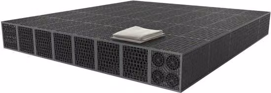 Rainsmart 24 Tonne Shallow Soakaway Crate Set, 5 Cubic Metre Kit, Black