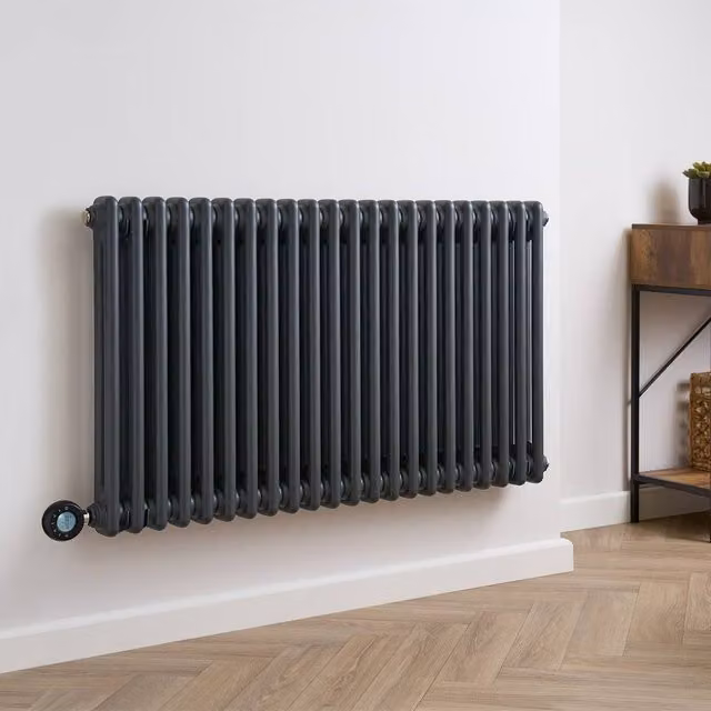 Eden Arcadia 1200W Electric Smart Column Radiator in Anthracite Grey, W: 60 cm, H: 101 cm – 1